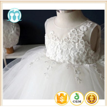 neueste Design Kinder Kleidung Spitzenkleid Party Hochzeitskleid für Mädchen tragen